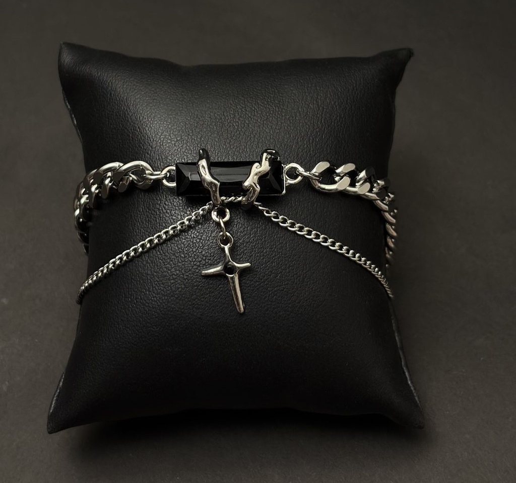 Eclipse Noir Bracelet