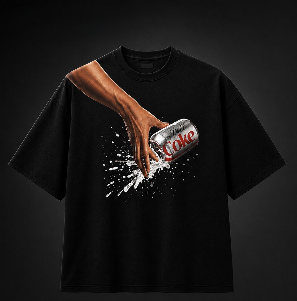 DietCoke Lust Oversized T-Shirt (S)