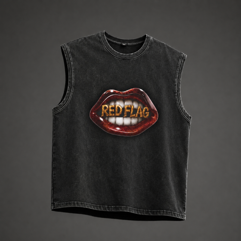 RED FLAG Muscle Vest (S)